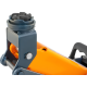 Домкрат подкатной Ombra OHT225C с фиксатором в кейсе (2.5 т)