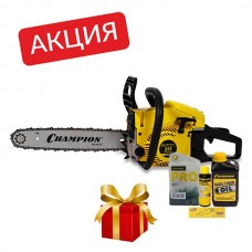 Бензопила Champion A251-15 + подарок