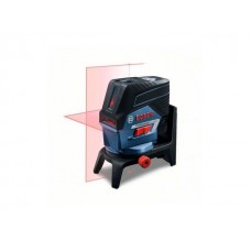 Нивелир лазерный BOSCH GCL 2-50 C с держателем в кор. (проекция: крест, до 50 м, +/- 0.30 мм/м, резьба 1/4")