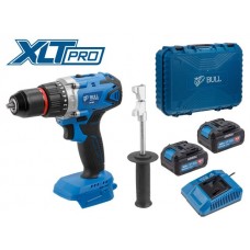 Аккум. дрель-шуруповерт BULL SR 1802 в чем. XLTpro БЕСЩЕТ., 18 В, 80 Н*м, 2*4 А*ч, БЗП 13 мм (шурупы до 10 мм)