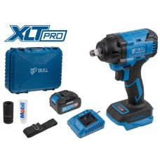 Аккум. ударный гайковерт BULL SC 1804 в чем. XLTpro БЕСЩЕТ., 18 В, 400 Н*м, 1/2", 1х4 А*ч, з/у 4 А (вес 2.0 кг)