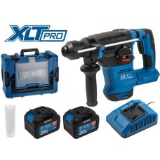 Аккум. перфоратор BULL CBH 1826 Xcase, XLTpro, БЕСЩЕТ., 18 В, 2.6 Дж, 26 мм, 2x6 А*ч, з/у (3 режима + Vario-lock, 3,2 кг)