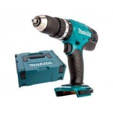 Аккум. ударная дрель-шуруповерт MAKITA LXT DHP 453 ZJ MAKPAC (18.0 В, Li-Ion, 42 Нм, шурупы до 36 мм, сверление в металле до 13 мм)