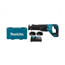 Аккум. сабельная пила MAKITA LXT DJR 187 RT в кейсе (18.0 В, 1 акк., 5.0 А/ч, Li-Ion, дерево до 255 мм, металл до 130 мм)