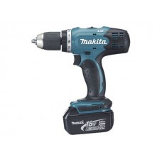 Аккум. ударная дрель-шуруповерт MAKITA LXT DHP 453 RFE в чем. (18.0 В, 2 акк., 3.0 А/ч Li-Ion, 2 скор., 42 Нм, шурупы до 13 мм, сверление в металле до