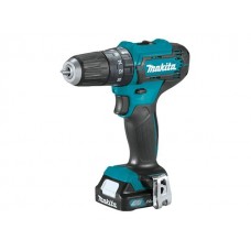 Аккум. ударная дрель-шуруповерт MAKITA CXT HP 333 DWME в чем. (12.0 В, 2 акк., 4.0 А/ч Li-Ion, 2 скор., 30 Нм, шурупы до 8 мм, сверление в металле до