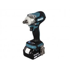Аккум. ударный гайковерт MAKITA LXT DTW300RTJ MAKPAC (18.0 В, 2 акк., 5.0 А/ч Li-Ion, посадочн. квадрат 1/2 ", 330 Нм, вес 1.8 кг)