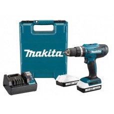 Аккум. ударная дрель-шуруповерт MAKITA G-seria HP488D006 в чем. (18.0 В, 2 акк., 2.0 А/ч Li-Ion, 2 скор., 42 Нм, шурупы до 36 мм, сверление в металле