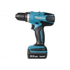 Аккум. дрель-шуруповерт MAKITA 14.4V G-battery DF 347 DWE в чем. (14.4 В, 2 акк., 1.5 А/ч Li-Ion, 2 скор., 30 Нм, шурупы до 8 мм, G-series)