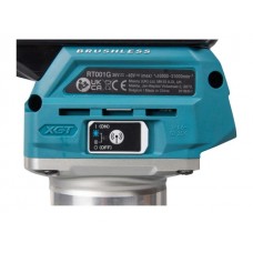 Аккум. фрезер кромочный MAKITA RT001GZ19 MAKPAC (40.0 В, БЕЗ АККУМУЛЯТОРА, цанга 8 мм, 31000 об/мин, регул. об.)