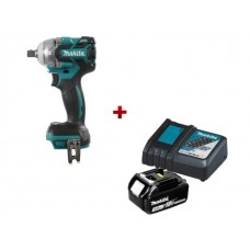 Аккум. ударный гайковерт MAKITA DTW 285 Z в кор. + АКЦИЯ АКБ BL1830 и ЗУ DC18RC (18.0 В, посадочн. квадрат 1/2 ", 280 Нм, вес 1.7 кг)