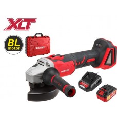 Аккум. углошлифмашина WORTEX CAG 1812 E в чем. ALL1 XLT SET БЕСЩЕТ., 18 В, 125 мм, 8000 об/мин (рег. об.)