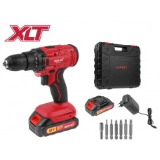 Аккум. дрель-шуруповерт WORTEX LX BD 1820 Li в чем. ALL1 XLT, 18 В, 30 Н*м, 2х2 А*ч, БЗП 10 мм (2 скорости)