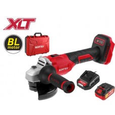 Аккум. углошлифмашина WORTEX LX CAG 1812-1 E в чем. ALL1 XLT SET БЕСЩЕТ., 18 В, 125 мм, 8000 об/мин (рег. об.)