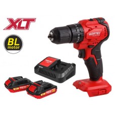 Аккум. ударная дрель-шуруповерт WORTEX BD 2030-1 DLi в чем. ALL1 XLT SET БЕСЩЕТ., 18 В, 55 Н*м, 2 (18.0 В, 2*2 А*ч АКБ И ЗУ, БЕСЩЕТ., УДАРНЫЙ, 2 скор.
