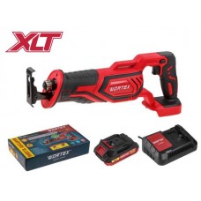 Аккум. сабельная пила WORTEX CSR 1118 E в кор. ALL1 XLT SET 18В, 1 акк., 2 Ач, дер. 115 мм (18 В, С АКБ (2.0 А/ч) И З/У, дерево до 115 мм, металл до 1
